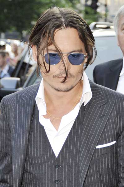 Johnny Depp Enemigos públicos Premiere en Chicago