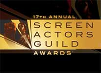 Candidatos a la 17 edicion de los Screen Actors Guild Awards