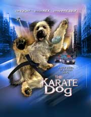 Cartel de Karate Dog