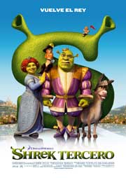 Cartel de Shrek tercero