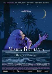 Cartel de Maria Bethânia: Música y Perfume