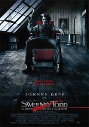 Cartel de Sweeney Todd, El diabólico barbero de la calle Fleet