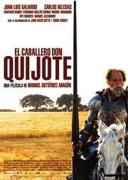 Cartel de El caballero don Quijote