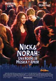 Cartel de Nick y Norah: Una noche de música y amor