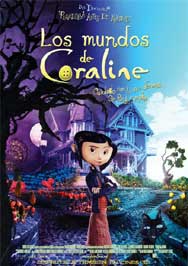Cartel de Los mundos de Coraline