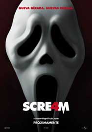 Cartel de Scream 4