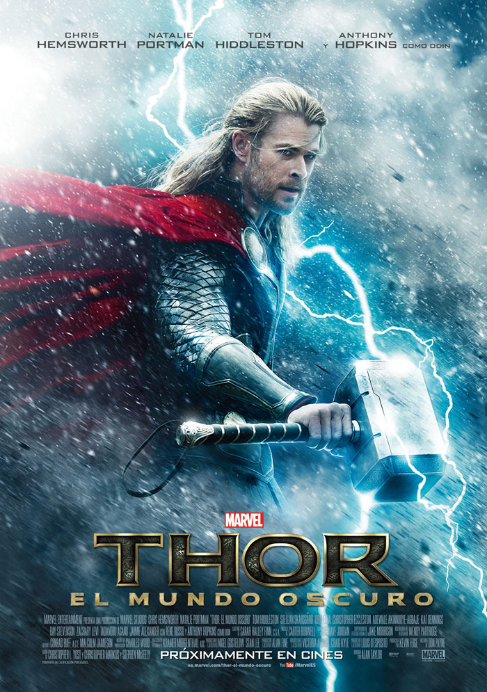 Thor: El mundo oscuro - cartel