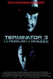 Cartel de Terminator 3: La rebelión de la máquinas