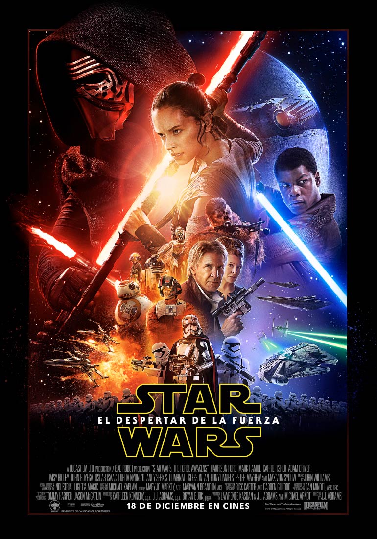 Star Wars: El despertar de la fuerza - cartel