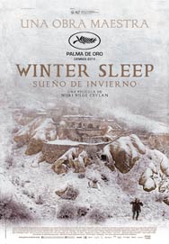 Cartel de Winter sleep. Sueño de invierno
