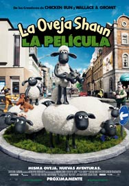 Cartel de La oveja Shaun: La película