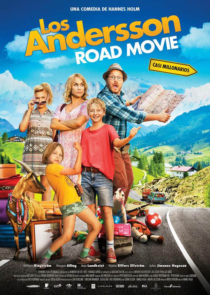 Los Andersson Road Movie - cartel