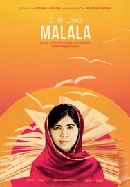 Cartel de Él me llamó Malala