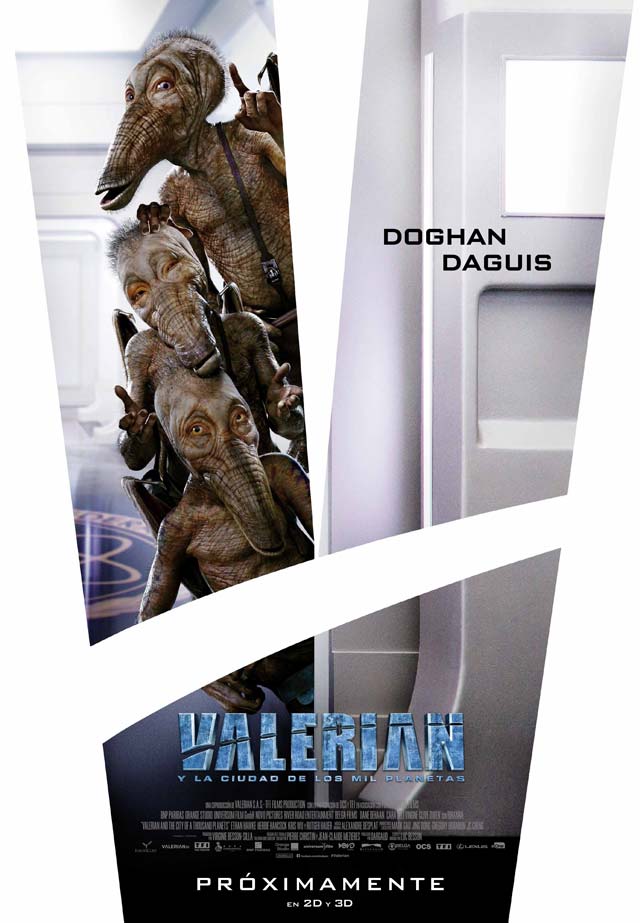 Valerian y la ciudad de los mil planetas - cartel Doghan Daguis