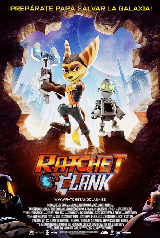 Ratchet & Clank, la película - cartel