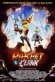 Cartel de Ratchet &amp; Clank, la película