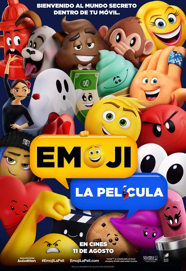 Emoji la película - cartel
