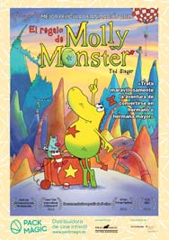 Cartel de El regalo de Molly Monster