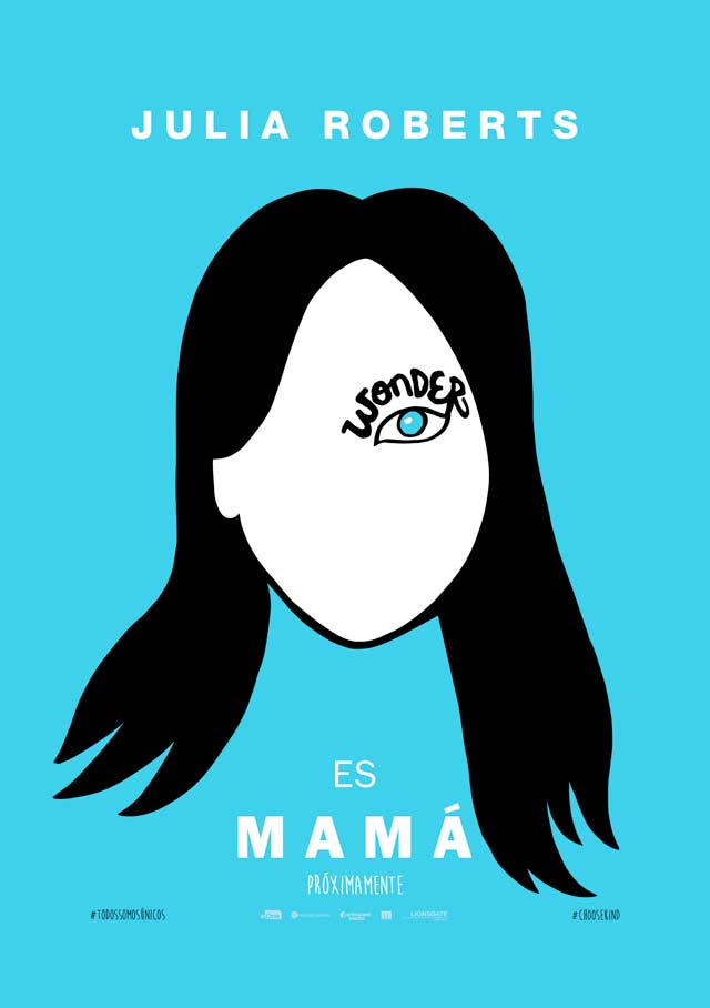 Wonder - cartel Julia Roberts es Mamá