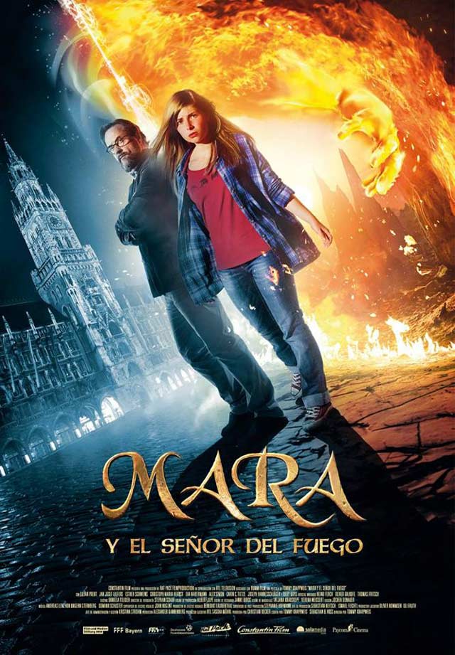 Mara y el señor del fuego - cartel