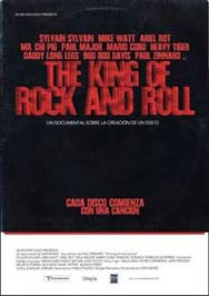Cartel de The king of rock and roll