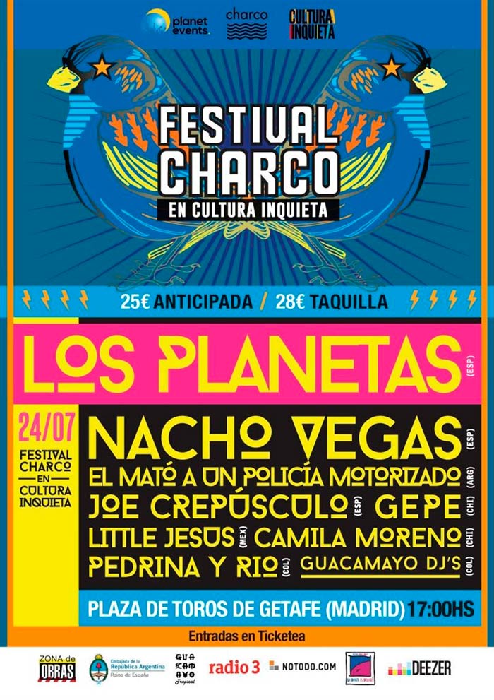 Cartel del Festival Charco