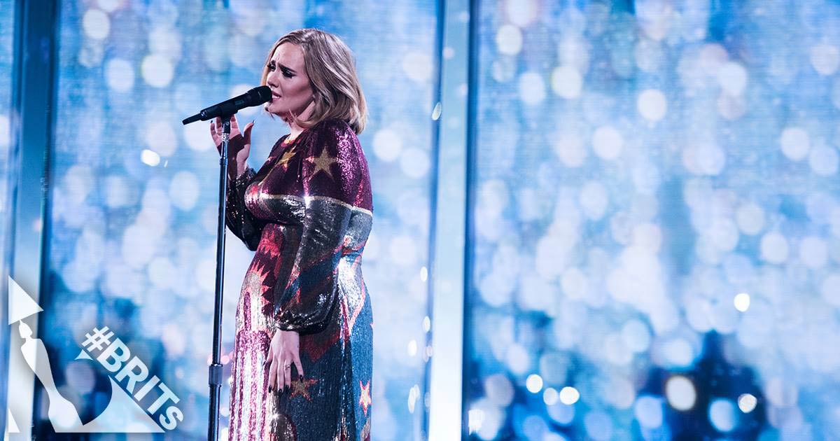 Brit Awards Adele Actuación edición 2016