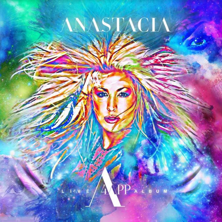 Anastacia: A4APP The live album - portada