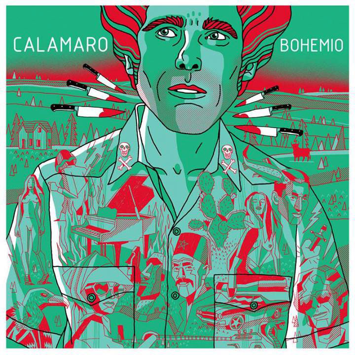 Andrés Calamaro: Bohemio - portada