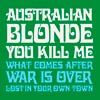 Australian Blonde: You kill me - portada reducida