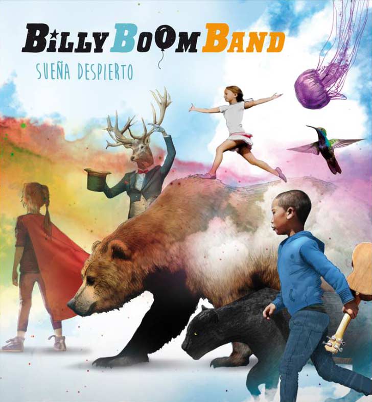 Billy Boom Band: Sueña despierto - portada