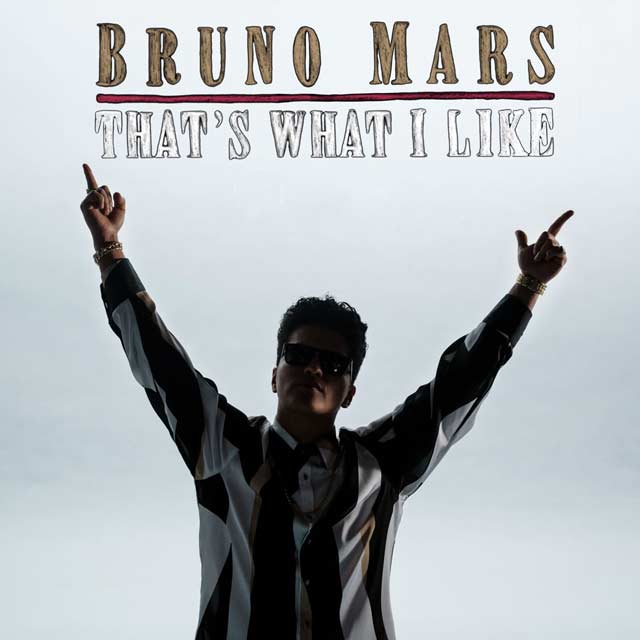 Bruno Mars: That's what I like - portada