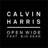 Calvin Harris: Open wide - portada reducida