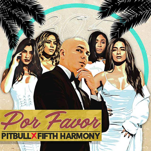 Fifth Harmony con Pitbull: Por favor - portada