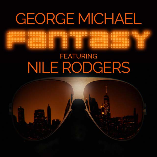 George Michael con Nile Rodgers: Fantasy - portada