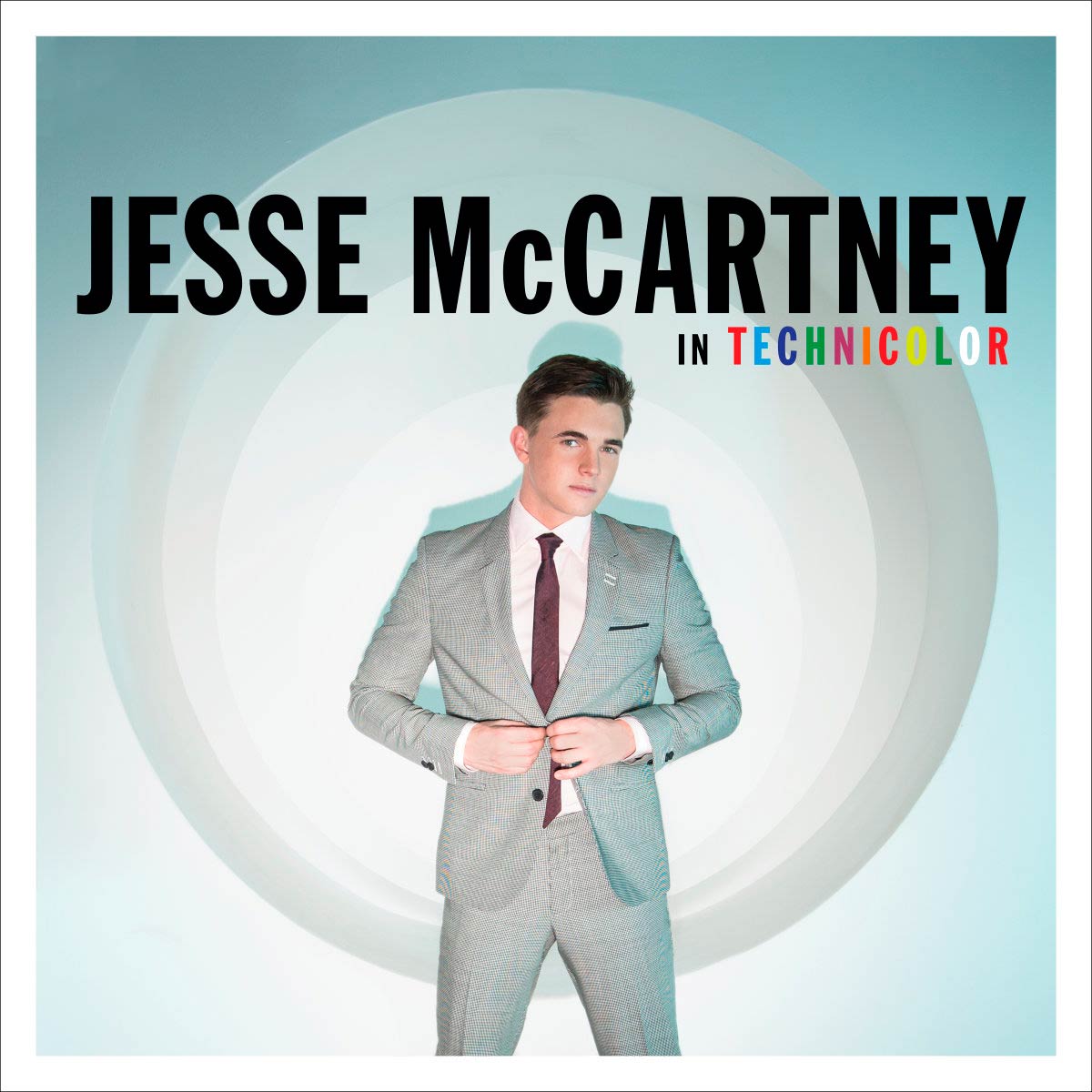 Jesse McCartney In technicolor, la portada del disco