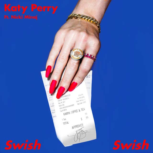 Katy Perry con Nicki Minaj: Swish swish - portada