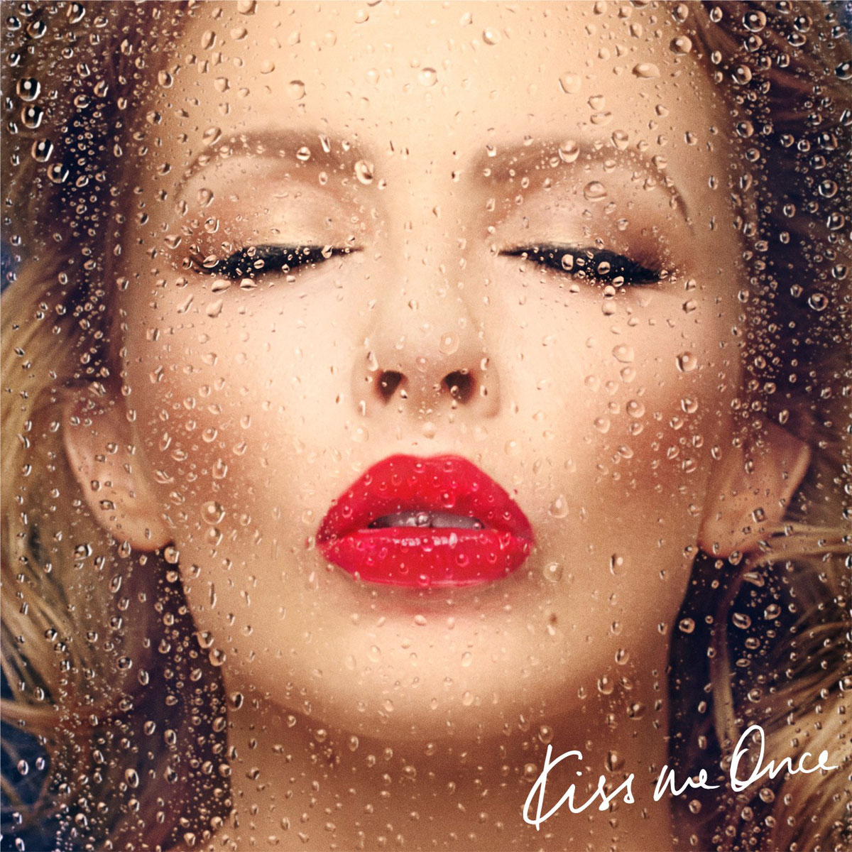 Kylie Minogue: Kiss me once - portada