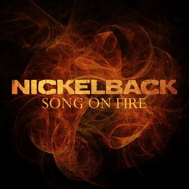 Nickelback: Song on fire - portada