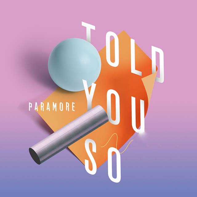 Paramore: Told you so - portada