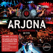 Ricardo Arjona: Metamorfosis en vivo - portada mediana