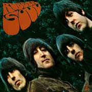 Carátula del Rubber Soul, The Beatles