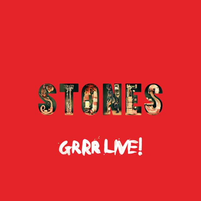 The Rolling Stones Grrr Live La Portada Del Disco