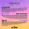Coachella Cartel por días edición 2024 / 9