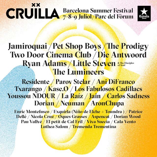 Festival Cruïlla Cartel edición 2017
