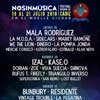 No Sin Música Festival Cartel por días edición 2018 / 4