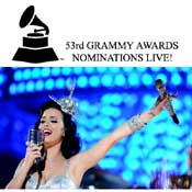 Nominaciones a la 53 edicion de los Premios Grammy