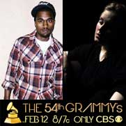 Nominaciones a la 54 edicion de los Grammy