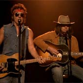 Bruce Springsteen y Neil Young, mano a mano