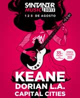 Keane en el Santander Music Festival 2013